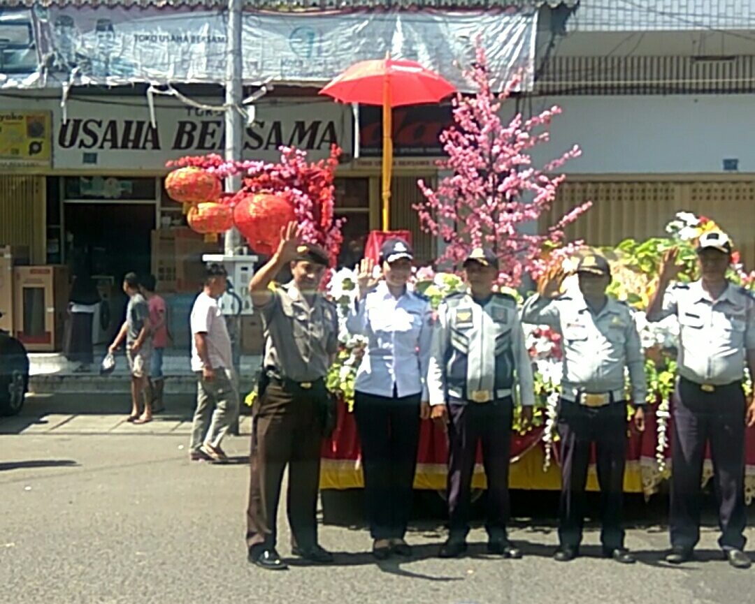 Dinas Perhubungan Melaksanakan Pengamanan Perayaan Cap Go Meh 2019